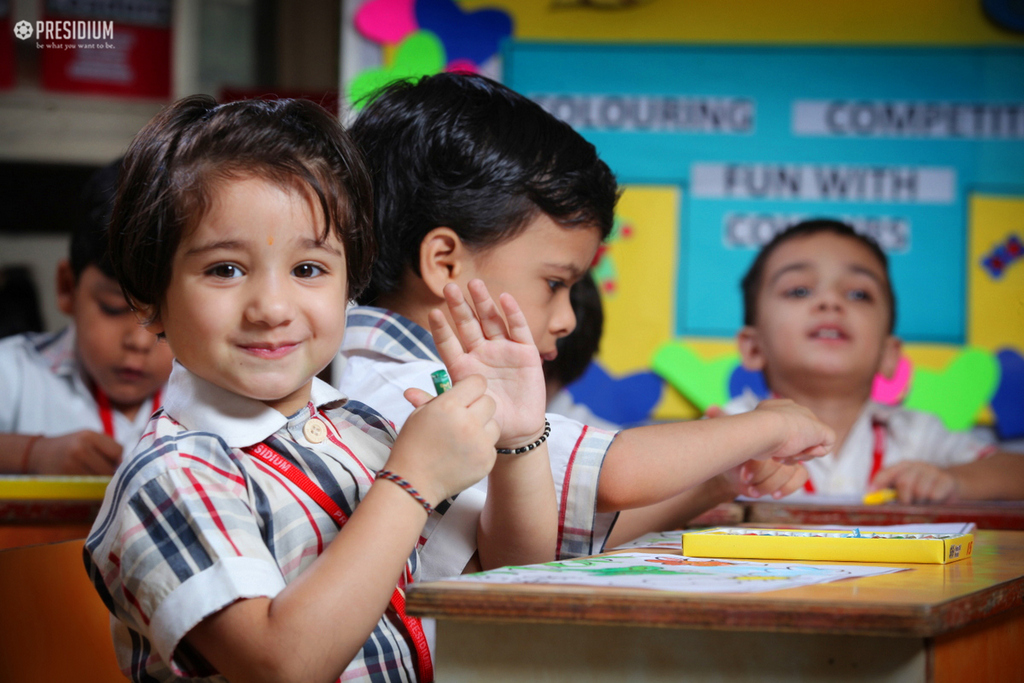 Presidium Indirapuram, COLOURING CONTEST:LITTLE PRESIDIANS DISCOVER THEIR ARTISTIC SIDE 