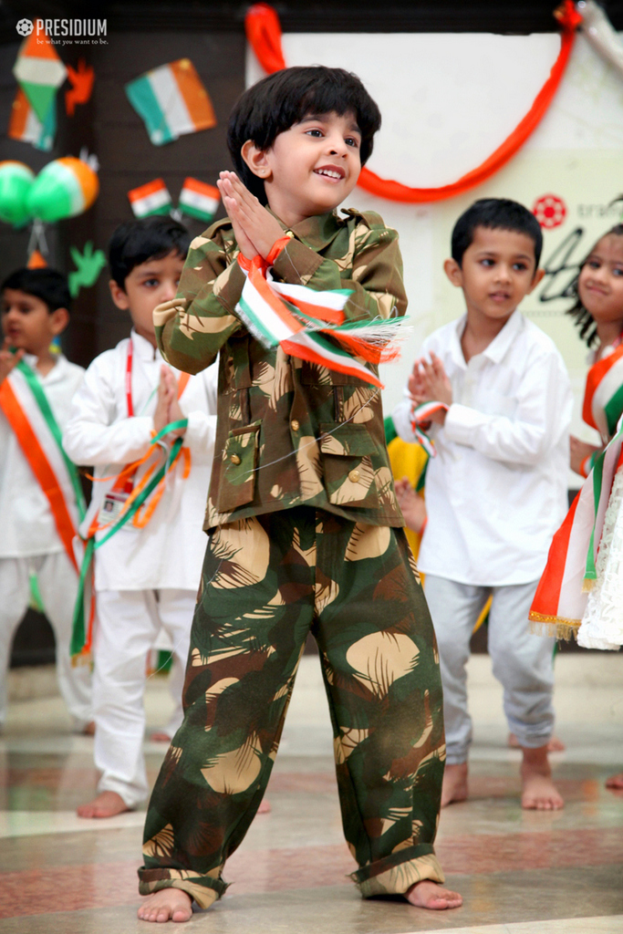 Presidium Indirapuram, INDEPENDENCE DAY STIRS THE SOULS OF PRESIDIANS WITH PATRIOTISM