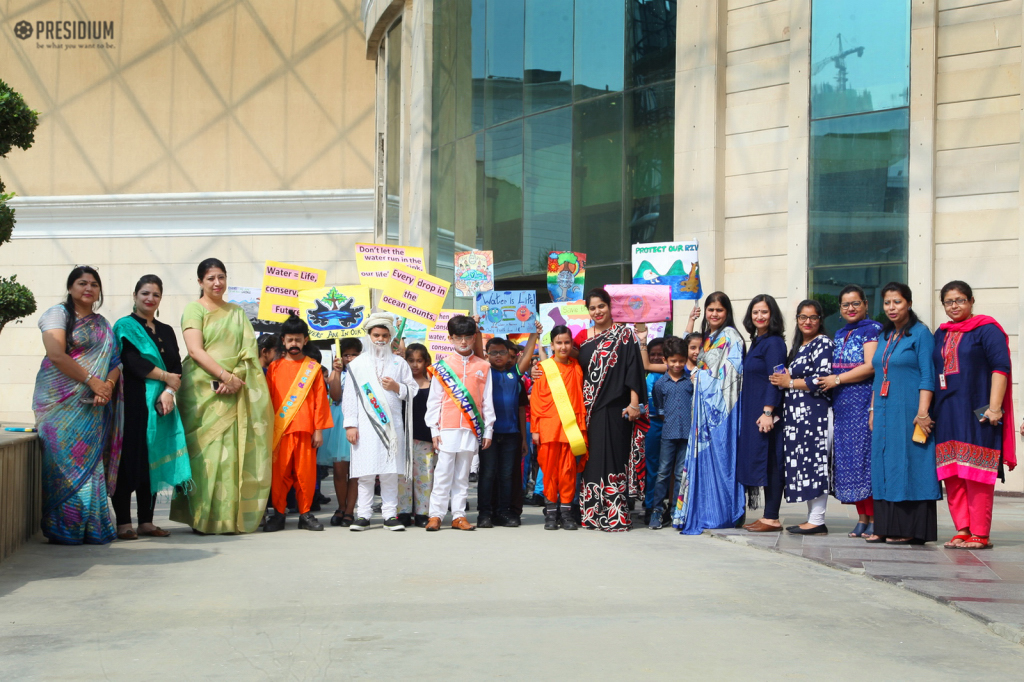 Presidium Indirapuram, PRESIDIANS ORGANISE RALLY FOR RIVERS ON WORLD RIVERS DAY