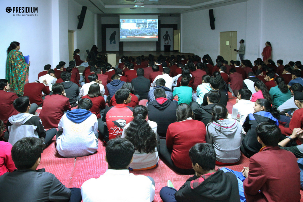 Presidium Indirapuram, 'PARIKSHA PE CHARCHA': PM MODI'S INTERACTION WITH THE YUVA SHAKTI