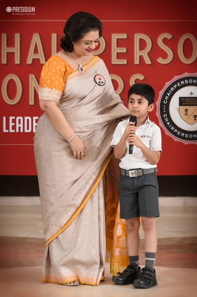 Presidium Indirapuram, SUDHA MA'AM HONOURS THE YOUNG ACHIEVERS OF PRESIDIUM INDIRAPURAM