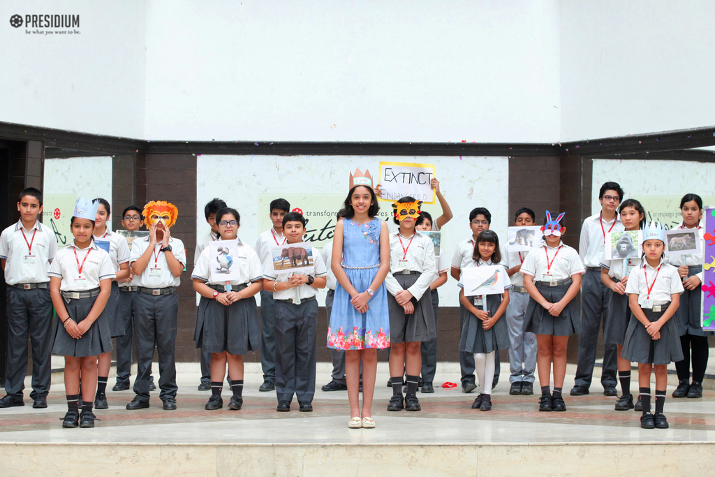 Presidium Indirapuram, SPECIAL ASSEMBLY ORGANISED ON THE OCCASION OF WORLD ANIMAL DAY