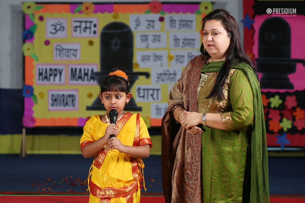 Presidium Indirapuram, PRESIDIANS SHOWCASE A SPECIAL DANCE PERFORMANCE ON SHIVA TANDAVA