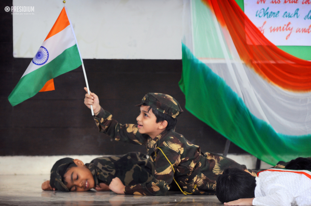 Presidium Indirapuram, NATIONAL FLAG DAY: SALUTING THE SYMBOL OF OUR FREEDOM & PRIDE