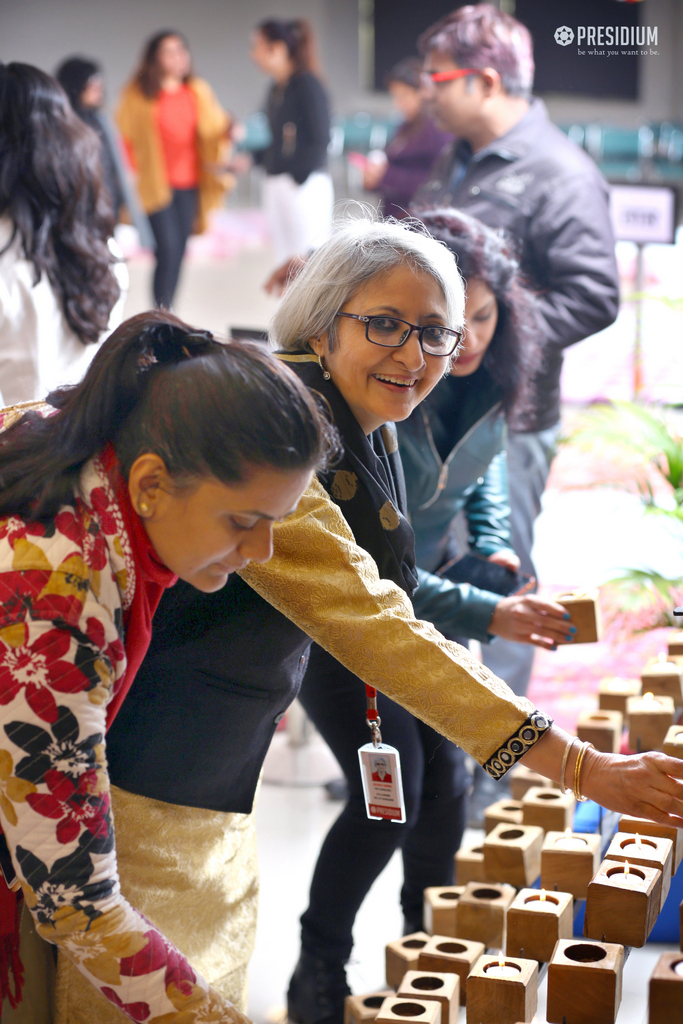 Presidium Gurgaon-57, RINGING IN THE NEW YEAR WITH DEAR SUDHA MA’AM