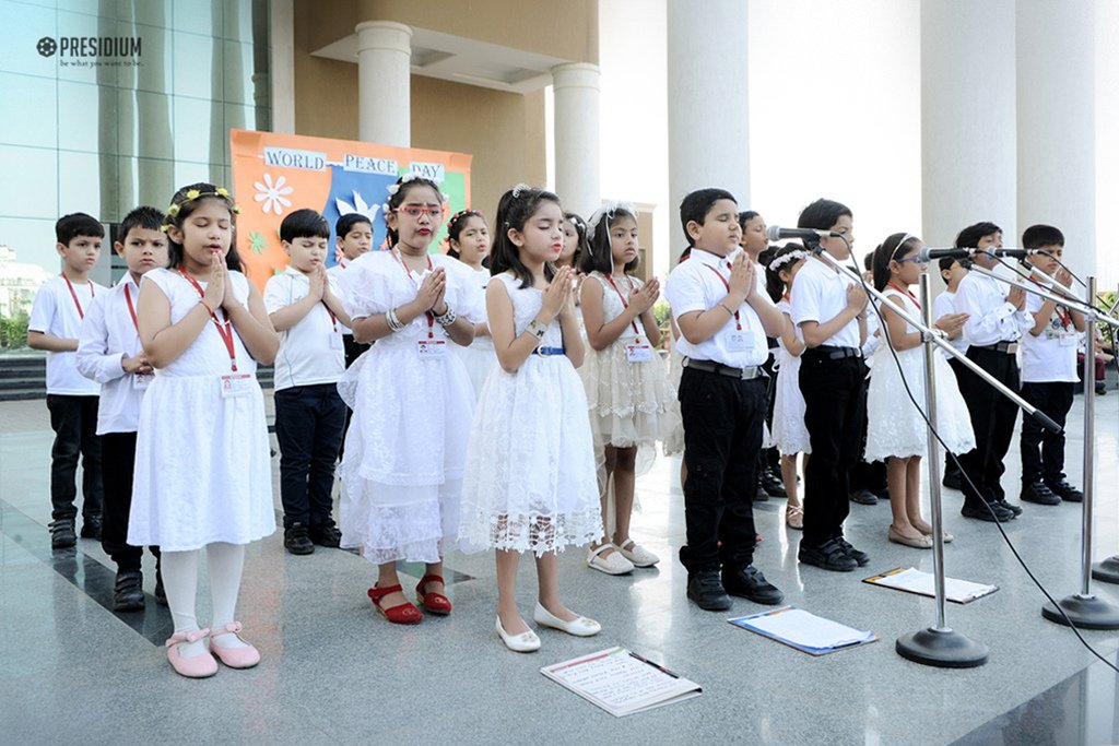 Presidium Gurgaon-57, PRESIDIANS COME TOGETHER FOR PEACE ON INTERNATIONAL PEACE DAY