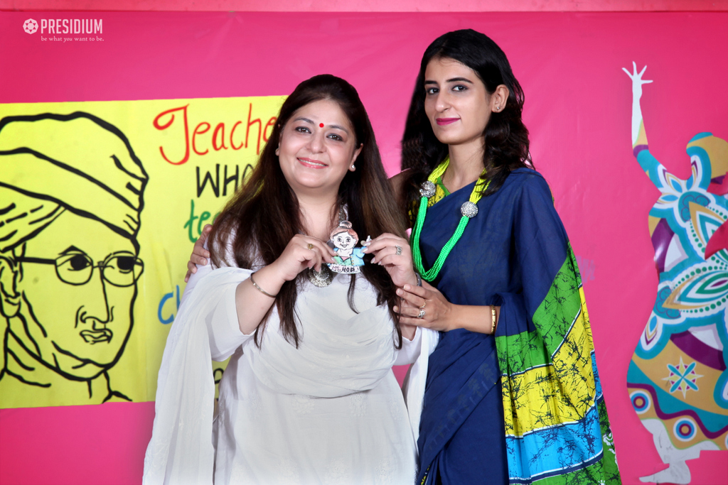 Presidium Pitampura, TEACHER’S DAY: STUDENTS DEDICATED A SPECIAL ASSEMBLY TO TEACHERS