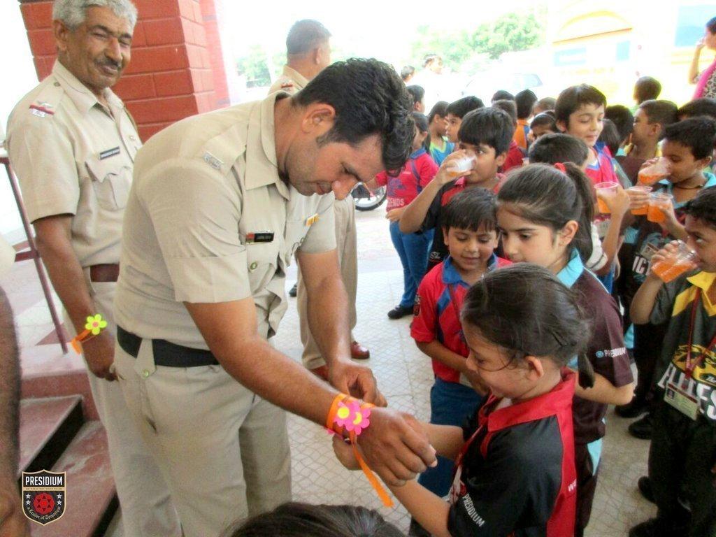 Presidium Rajnagar, PRESIDIANS REJOICED OVER A DAY DEDICATED TO FRIENDSHIP.