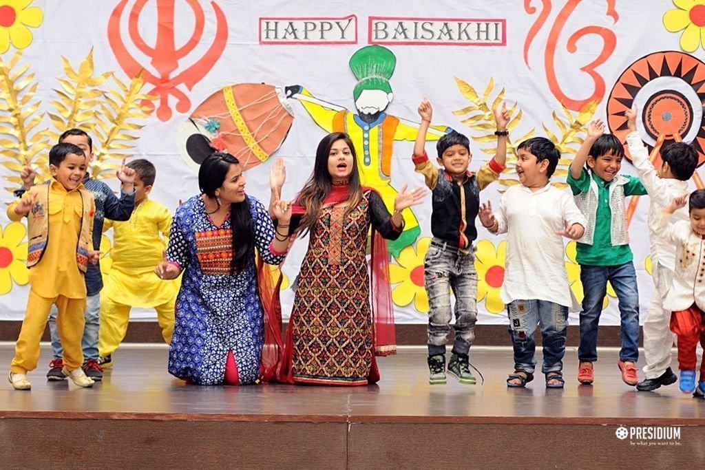 Presidium Rajnagar, JOYOUS & DELIGHTFUL BAISAKHI CELEBRATIONS AT PRESIDIUM RAJ NAGAR