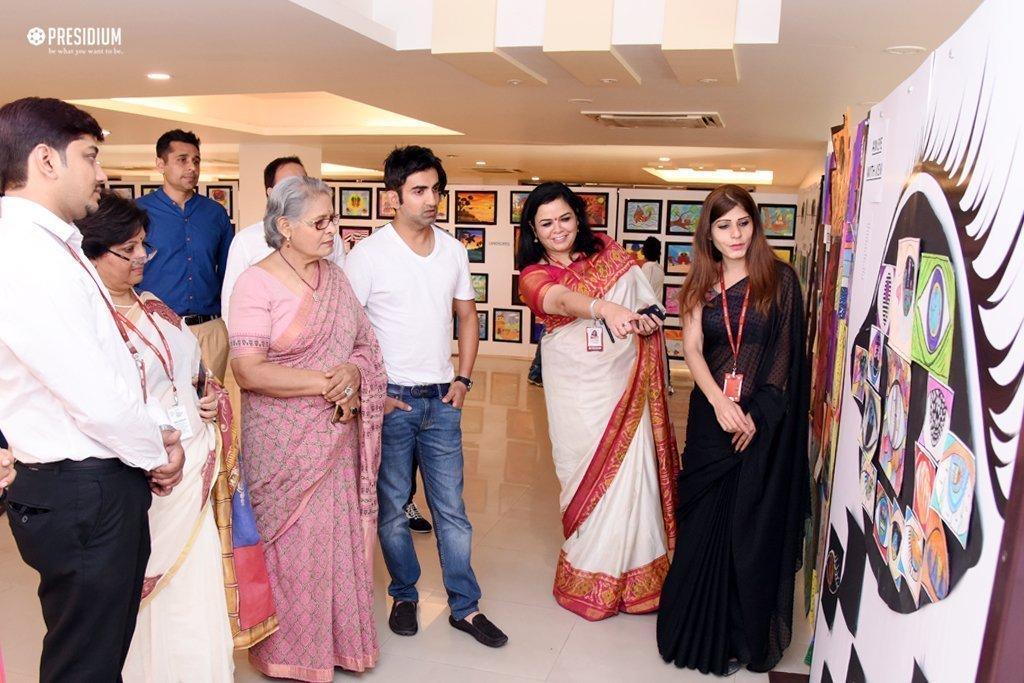 Presidium Gurgaon-57, PRESIDIUM’S ART EXHIBITION CELEBRATES BUDDING ARTISTS