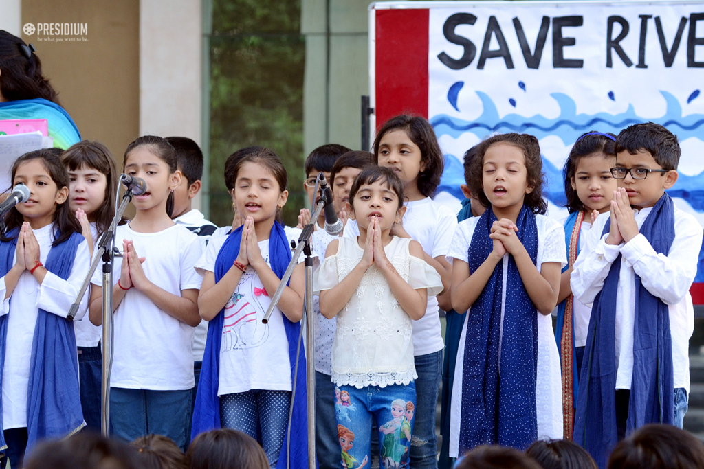 Presidium Gurgaon-57, PRESIDIANS OF GURGAON PLEDGE THEIR SUPPORT TO RALLY FOR RIVERS