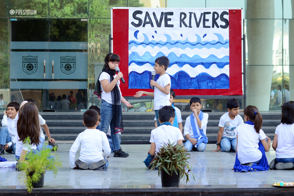 Presidium Gurgaon-57, PRESIDIANS OF GURGAON PLEDGE THEIR SUPPORT TO RALLY FOR RIVERS