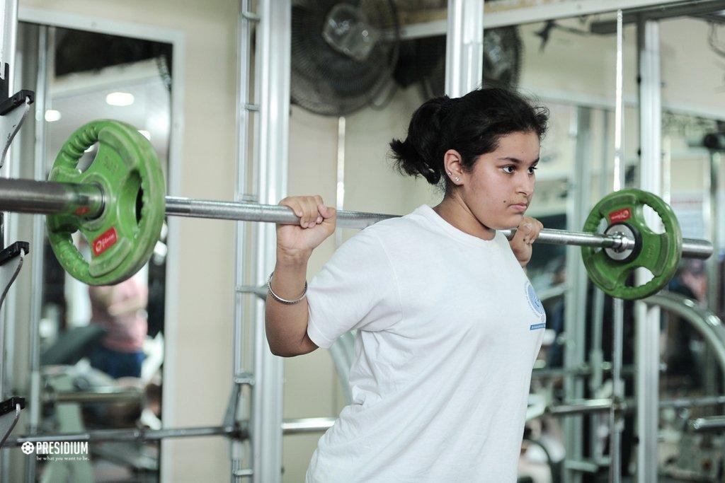 Presidium Indirapuram, PRESIDIUM’S GIRL POWER ENTERS NATIONAL WEIGHT LIFTING CHAMPIOSHIP