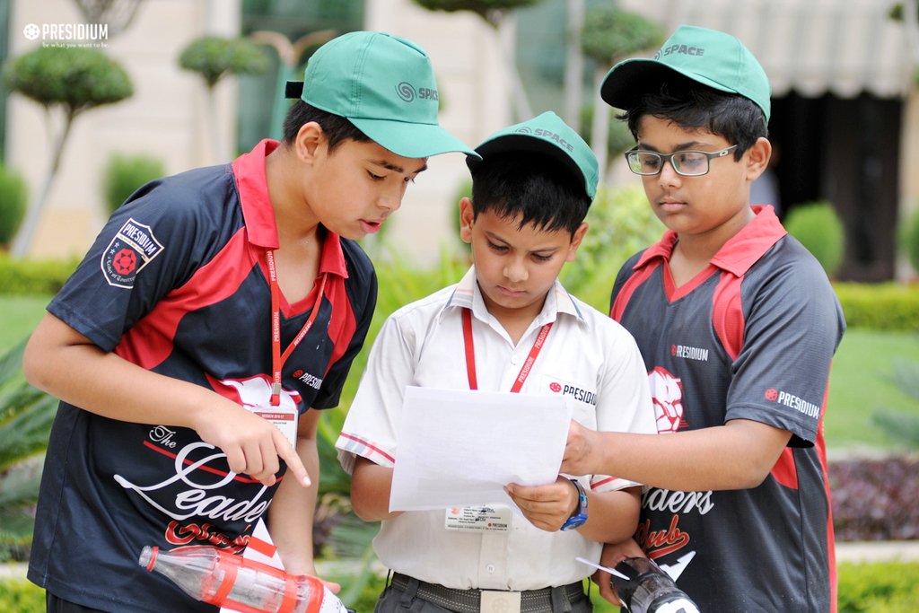 Presidium Indirapuram, OUR YOUNG ASTRONAUTS ENJOY A SESSION ON ADVANCED ROCKETRY