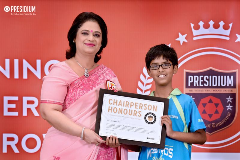 Presidium Rajnagar, CHAIRPERSON HONOURS CEREMONY: CELEBRATING STUDENT'S EXCELLENCE