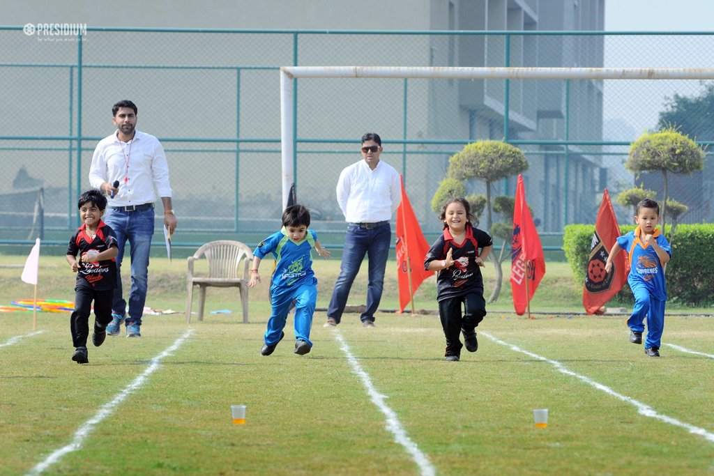 Presidium Rajnagar, SPORTS DAY - ENTHUSIA 2017:PRESIDIANS PUT THEIR BEST FOOT FORWARD