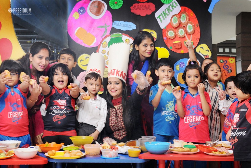 Presidium Rajnagar, YUMMY TUMMY DAY: A GREAT TREAT FOR THE TINY TOTS