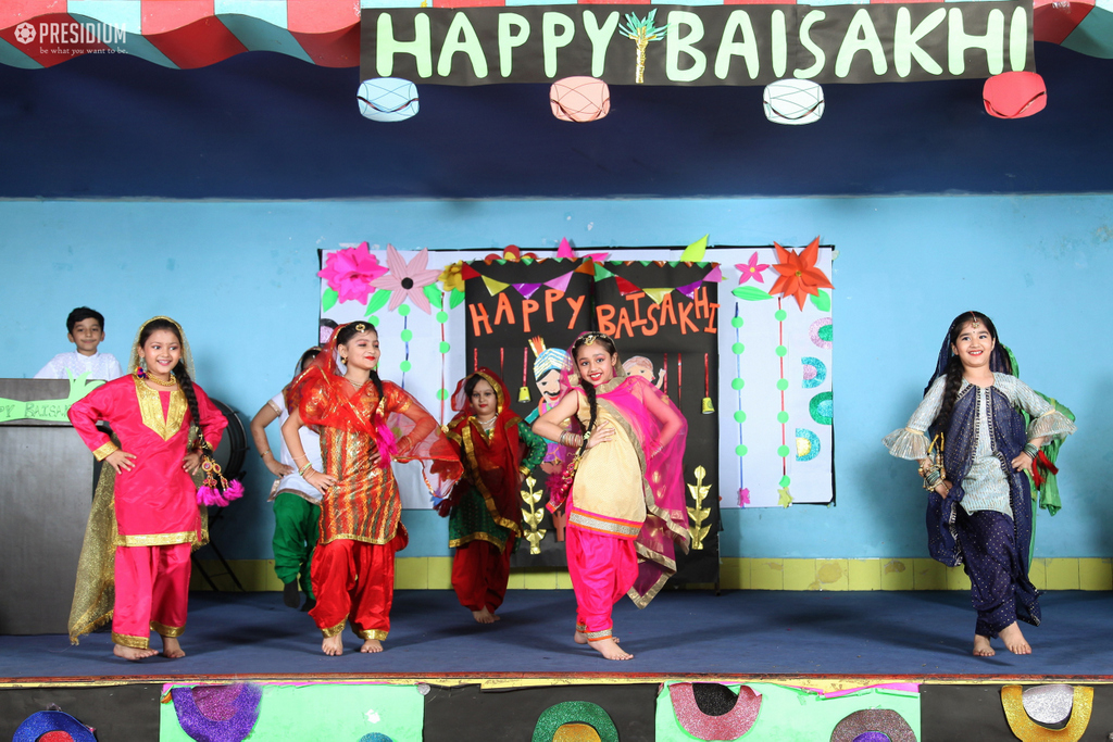 Presidium Vivek Vihar, HAPPY BAISAKHI! PRESIDIANS CELEBRATE THE NEW HARVEST SEASON