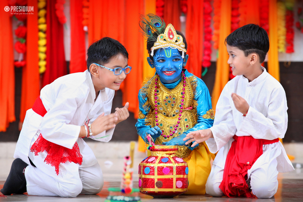 Presidium Indirapuram, FESTIVITIES & RITUALS OF JANMASHTAMI BRING JOY TO PRESIDIANS 