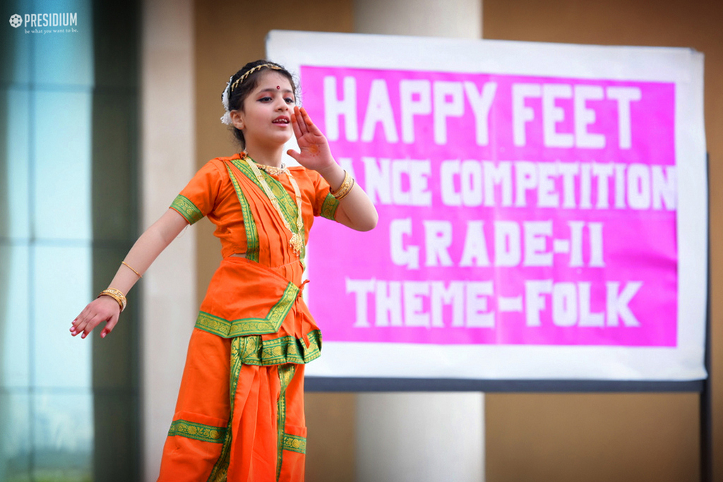 Presidium Gurgaon-57, INTRA-CLASS DANCE COMPETITION WITNESSES ENERGETIC PERFORMANCES