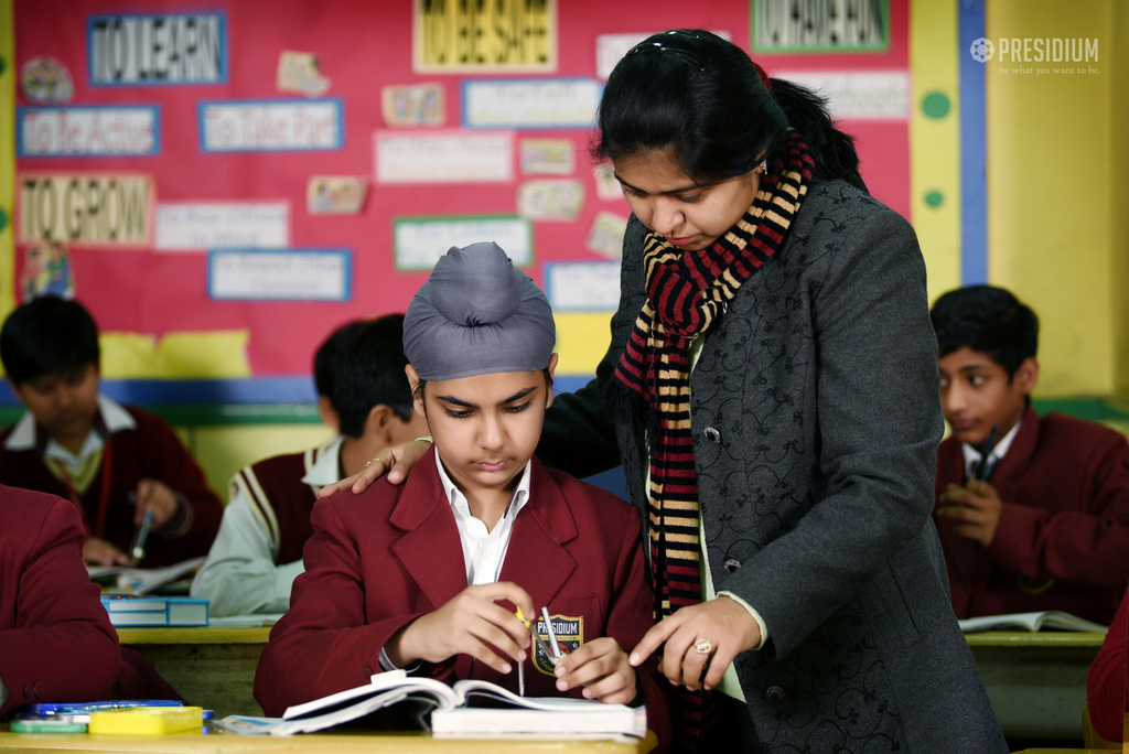 Presidium Punjabi Bagh, PRESIDIANS ENHANCE THEIR SKILLS IN PRACTICAL GEOMETRY CLASS