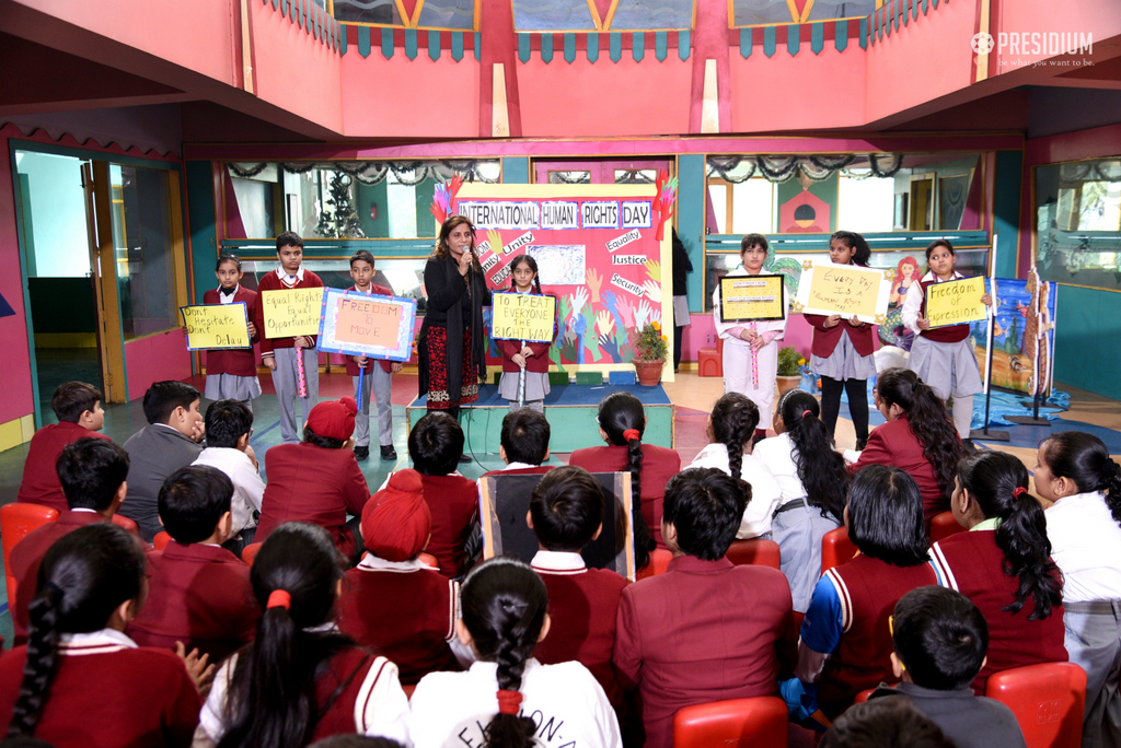 Presidium Punjabi Bagh, PRESIDIANS ORGANIZE A SPECIAL ASSEMBLY ON HUMAN RIGHTS DAY