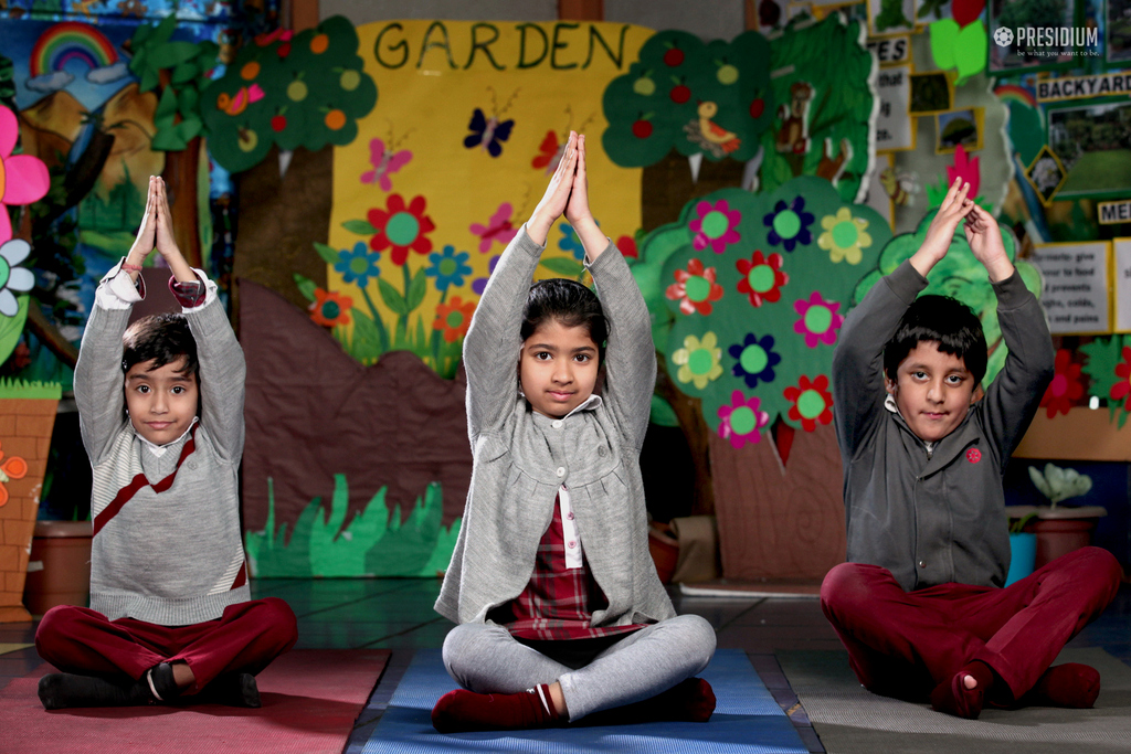 Presidium Punjabi Bagh, LEARNING ABOUT THE NATURE WITH THE TBL THEME OF ‘GARDEN’