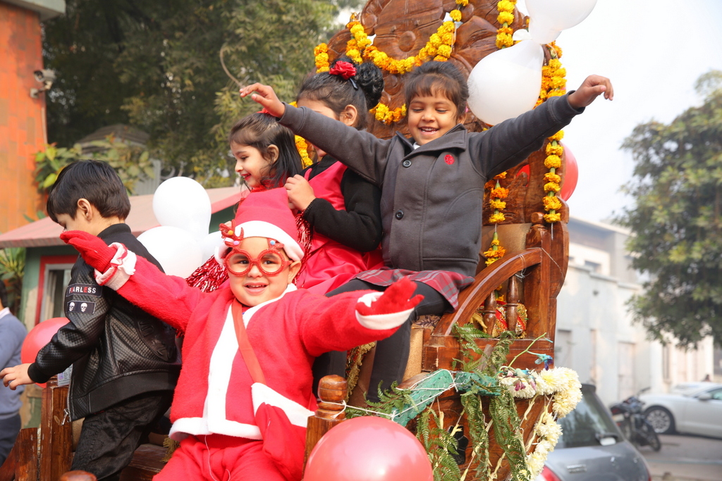 Presidium Punjabi Bagh, PRESIDIANS CELEBRATE A MERRY CHRISTMAS WITH A WONDERFUL ASSEMBLY