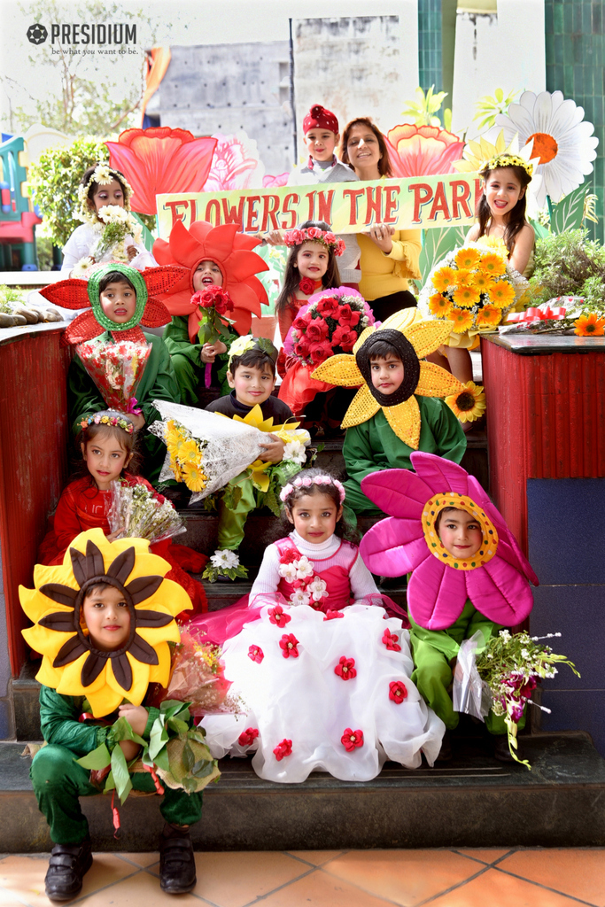 Presidium Punjabi Bagh, PRESIDIANS LEARN ABOUT GOD’S MOST BEAUTIFUL CREATION, FLOWERS!