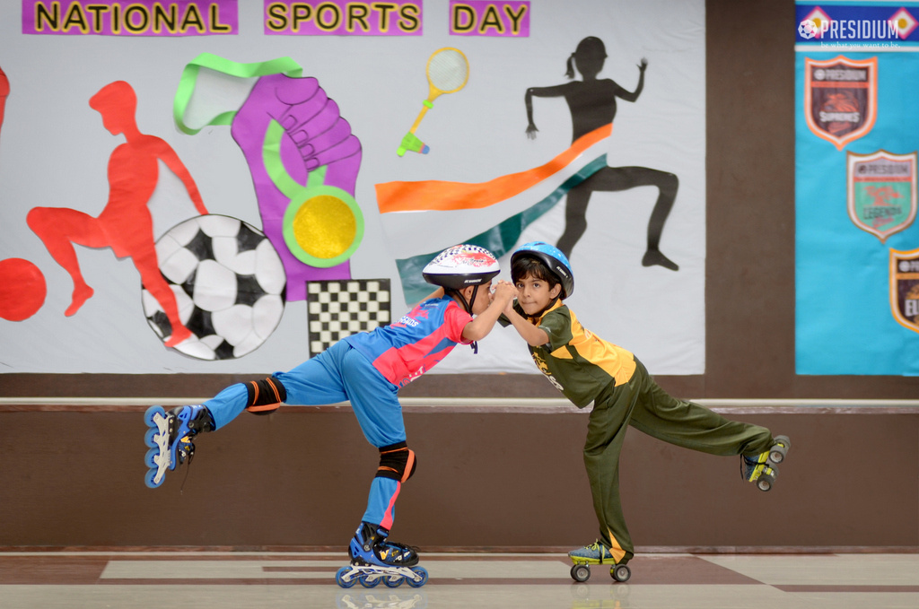 Presidium Rajnagar, CELEBRATING THE GLORY OF SPORTS ON NATIONAL SPORTS DAY