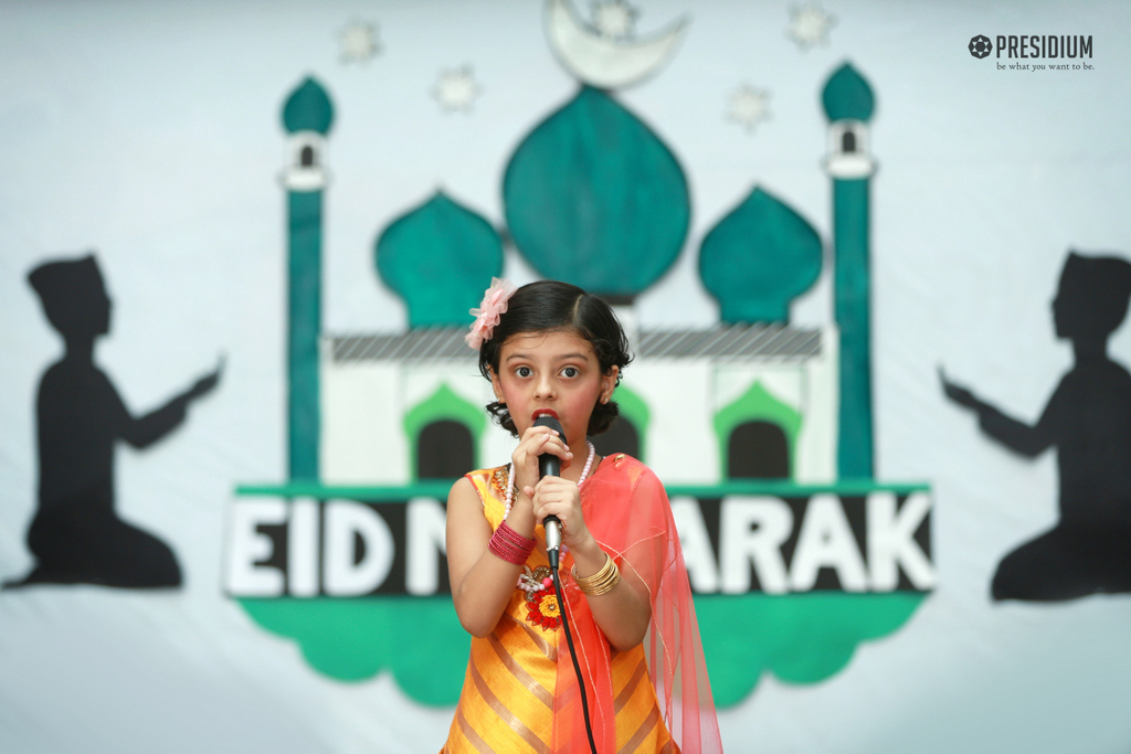 Presidium Rajnagar, THE SCHOOL ATRIUM ENLIVENS WITH EID CELEBRATIONS