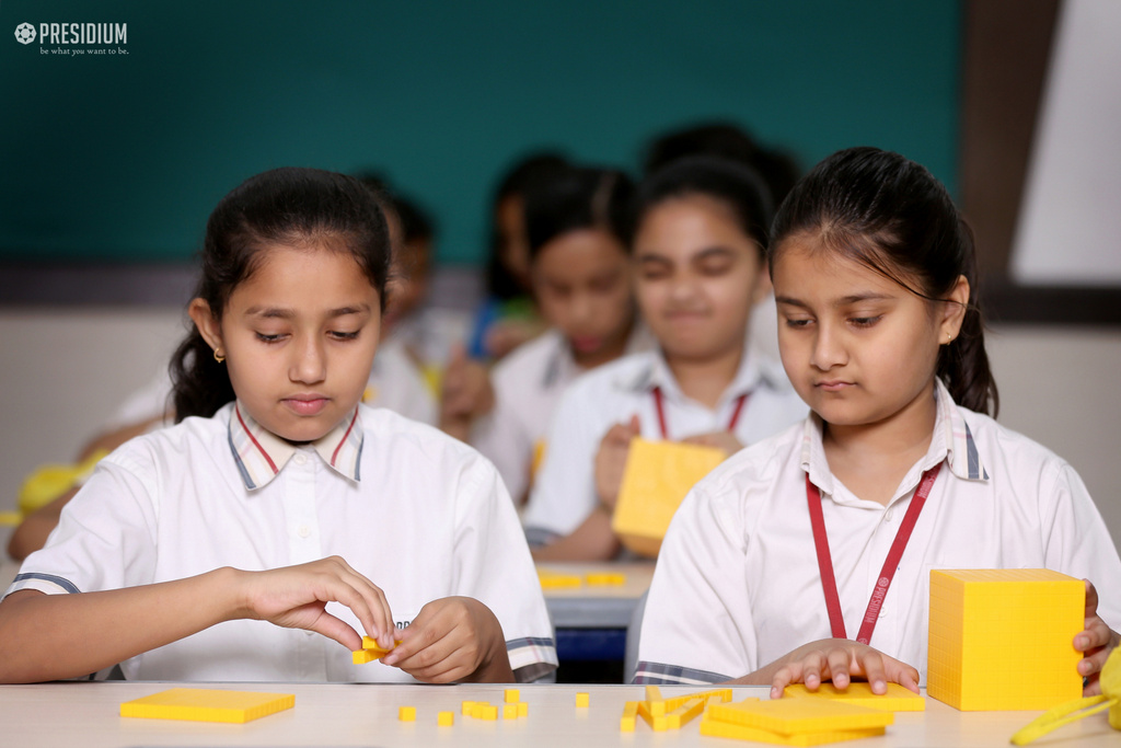 Presidium Rajnagar, FUN WAY OF LEARNING MATHEMATICS KEEPS FEAR AT BAY!