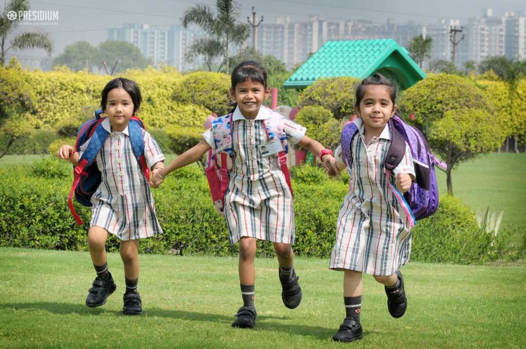 Presidium Rajnagar, A FUN-FILLED WELCOME SESSION ENTHRALS PRESIDIANS OF GRADES 1 TO 3