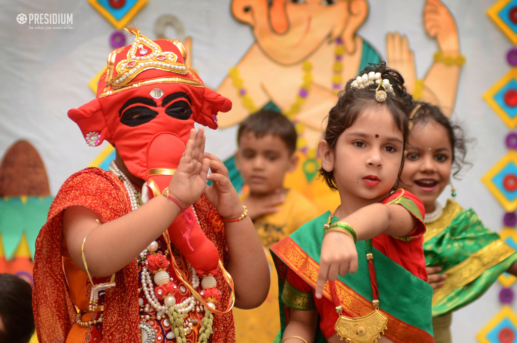 Presidium Rajnagar, PRESIDIANS CELEBRATE GANESH CHATURTHI IN AN ECO-FRIENDLY WAY