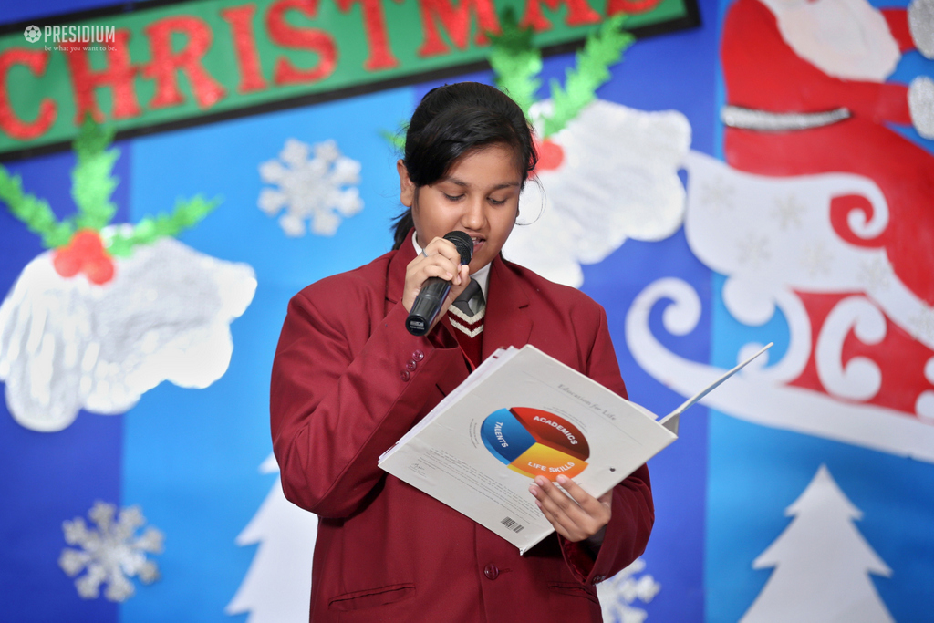 Presidium Rajnagar, STUDENTS RING IN THE CHRISTMAS FESTIVITY WITH A GRAND CELEBRATION