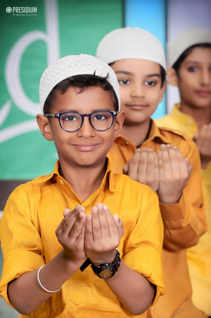 Presidium Rajnagar, GREETINGS OF EID MUBARAK REVERBERATES THROUGH THE SCHOOL