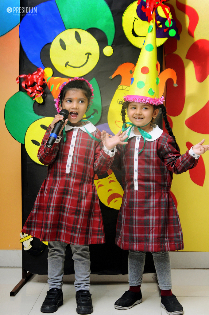 Presidium Rajnagar, JUST FOR LAUGH CONTEST:LITTLE PRESIDIANS RELISH LEARNING WITH FUN