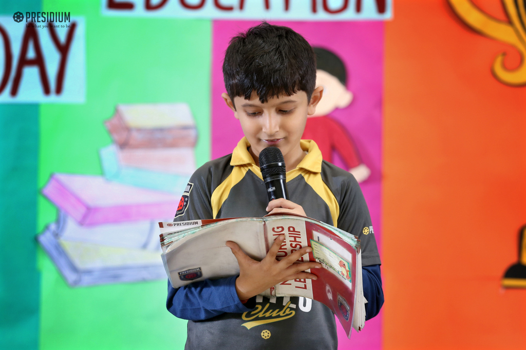 Presidium Rajnagar, NATIONAL EDUCATION DAY: EDUCATION IS THE SOURCE OF POWER PROGRESS