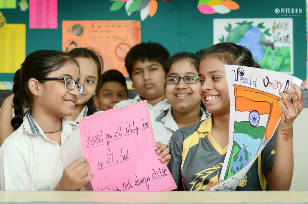 Presidium Rajnagar, STUDENTS CELEBRATE SARDAR PATEL’S BIRTHDAY ON NATIONAL UNITY DAY