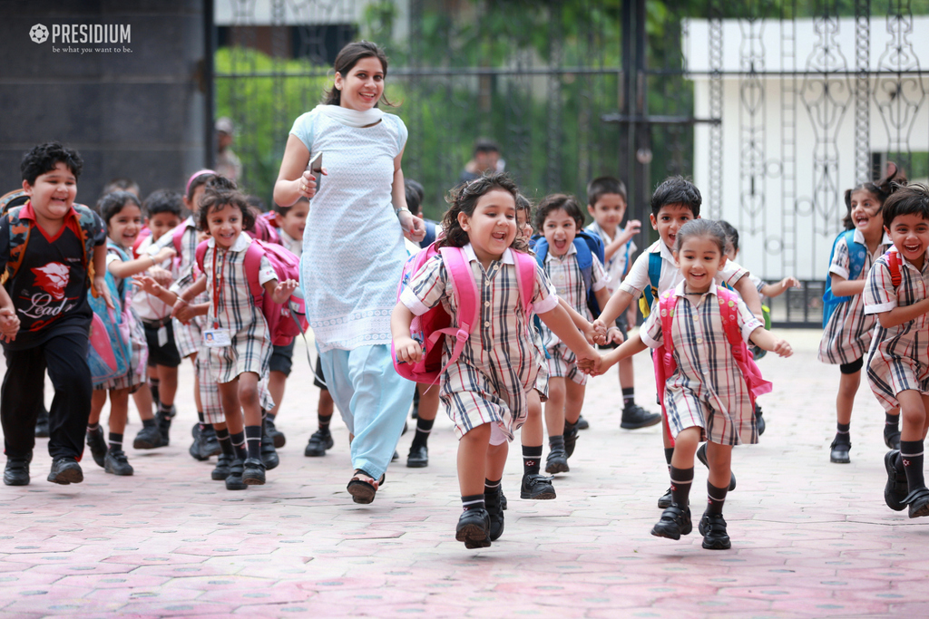 Presidium Rajnagar, THE SCHOOL ENLIVENS WITH EXCITED PRESIDIANS AFTER SUMMER BREAK! 