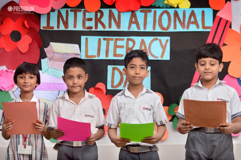 Presidium Rajnagar, WORLD LITERACY DAY: TO LEARN IS TO TEACH IS TO INSPIRE! 