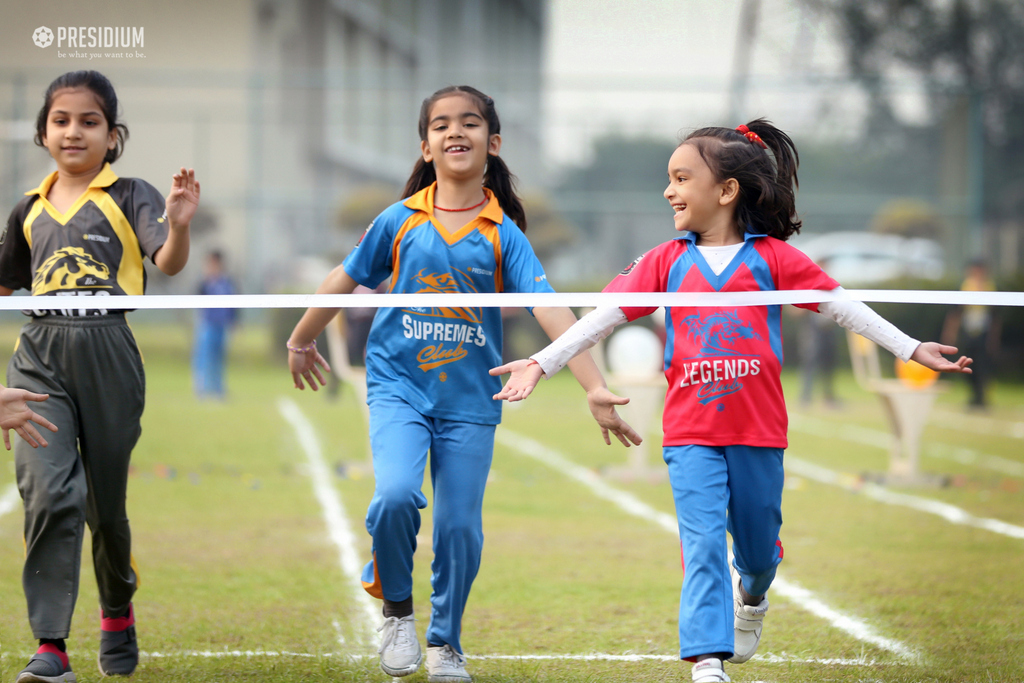 Presidium Rajnagar, SPORTS DAY SEMI FINALS: SPORTS REVEAL THE CHARACTER OF PLAYERS