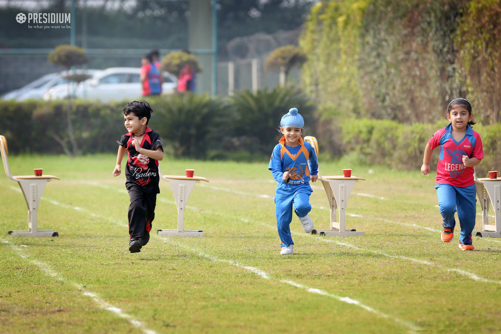 Presidium Rajnagar, SPORTS DAY SEMI FINALS: SPORTS REVEAL THE CHARACTER OF PLAYERS