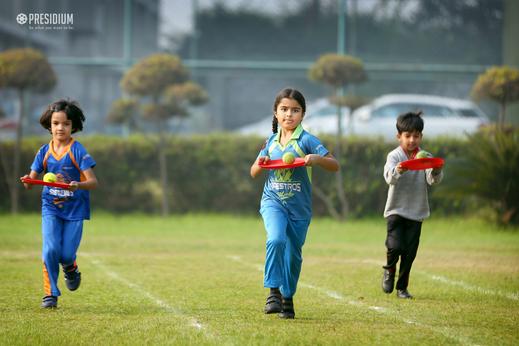 Presidium Rajnagar, SPORTS DAY SEMI FINALS: SPORTS REVEAL THE CHARACTER OF PLAYERS