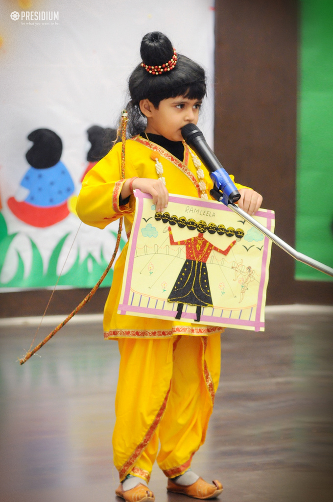 Presidium Rajnagar, OUR LITTLE STORYTELLERS DISPLAY EXTRAORDINARY ORATORY SKILLS