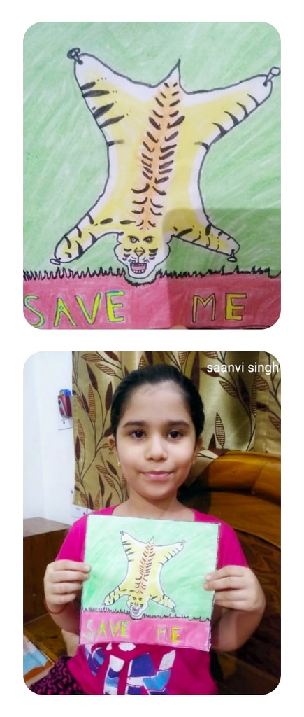 Presidium Rajnagar, PRESIDIANS FOREGROUND THE IMPORTANCE OF TIGER CONSERVATION!