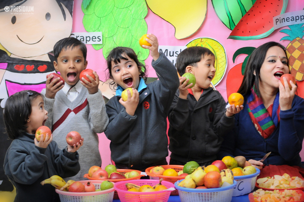 Presidium Rajnagar, SALAD MAKING:LITTLE PRESIDIANS DISCOVER THE ART OF HEALTHY EATING