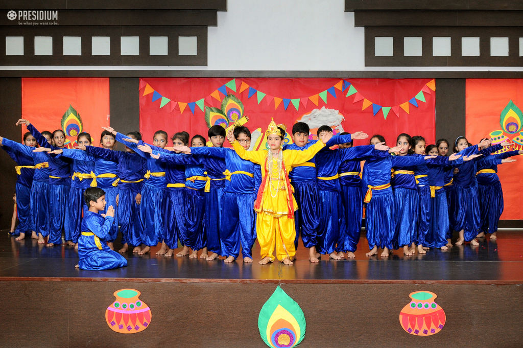 Presidium Rajnagar, PRESIDIANS TURN THE STAGE TO VRINDAVAN TO CELEBRATE JANMASHTAMI