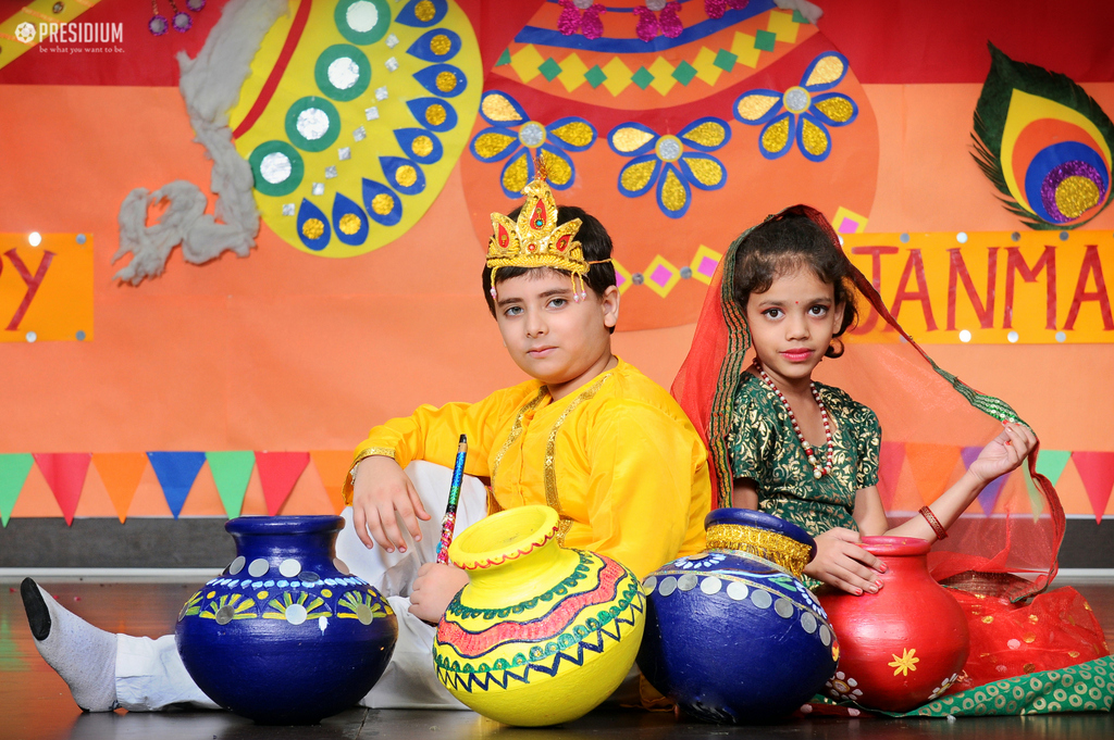 Presidium Rajnagar, PRESIDIANS TURN THE STAGE TO VRINDAVAN TO CELEBRATE JANMASHTAMI