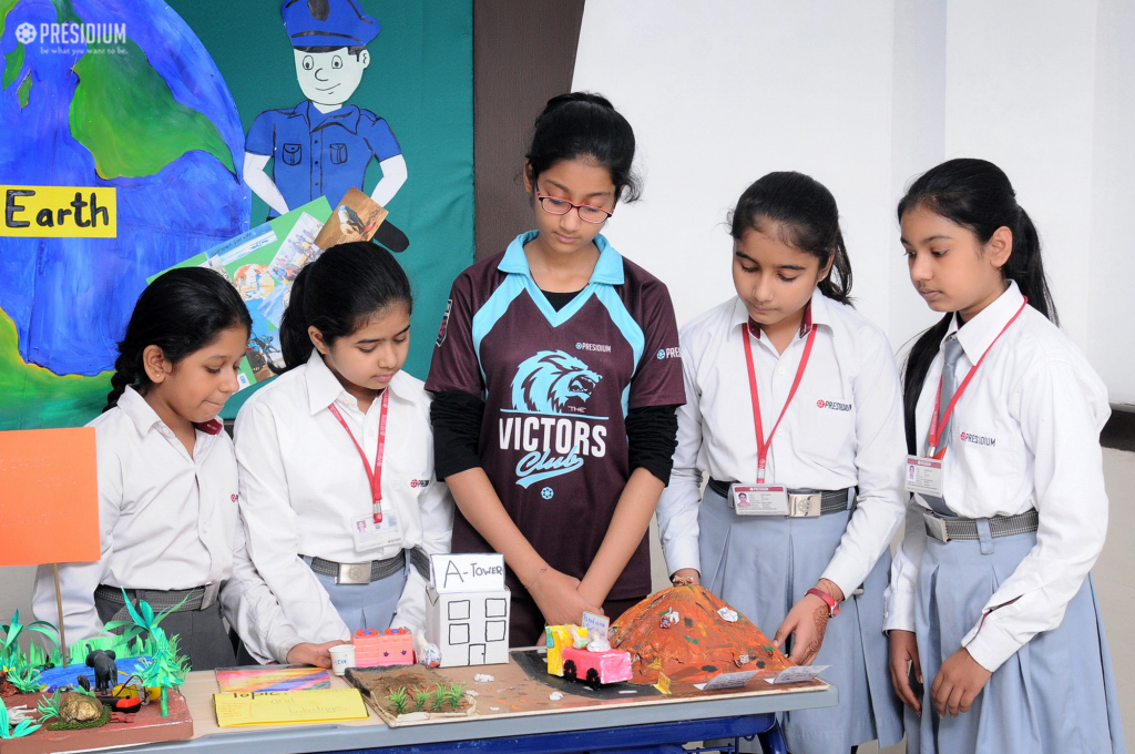 Presidium Rajnagar, PRESIDIANS CELEBRATE SCIENCE WEEK WITH THE THEME ‘FUTURE EARTH’